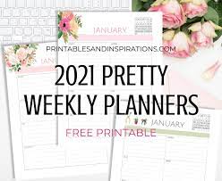 Our weekly planner.pdf is great for those organizers that plan on typing right onto their weekly planner document, updating and saving it now that you know this printable weekly planner is the one for you, let's talk about the best way to implement it. 2021 Weekly Planner Free Printable Pdf Printables And Inspirations