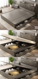 63 Awesome Double Bed Idea Farmhouse Room Bed Design Modern Box Bed Design Bed Furniture Design
