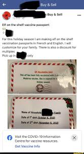 Buy Sell S Buy Sell 13 Hrs 8 Elf On The Shelf Vaccine Passport
