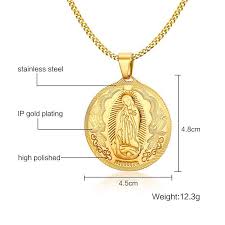 Check spelling or type a new query. Wholesale Stainless Steel Necklaces For Men Women Virgin Mary Pendant Chain Necklace Best Gift Gold Color Necklace Men Jewelry From Vogblithe 6 86 Dhgate Com