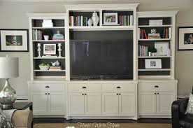 Painted Media Cabinet Bookshelf Styling Living Room Built Ins Home Home Living Room