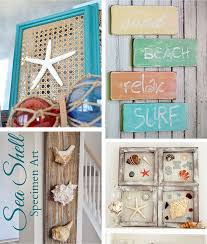 29 Beach Crafts Coastal Diy Wall Art Beach Theme Wall Decor Beach Crafts Diy Beach Crafts