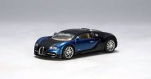 Autoart 1 64 Approx 3 Inches Die Cast Bugatti Eb 16 4 Veyron Show Car Blue 20903 By Auto Art 53 80 Officially License Veyron Bugatti Model Cars Collection