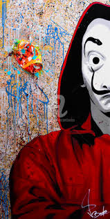 Последние твиты от la casa de papel (@lacasadepapel). La Casa De Papel Malerei Von Vincent Bardou Artmajeur