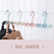 楽天市場 360度回転 バッグハンガー フック パステル クローゼット インテリア 型崩れ防止 最大荷量3kg 送料無料 kobe import collection バッグハンガー 収納 かわいい クローゼット 収納