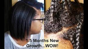 Rotate braiding your edges if you are a frequent client of braids. The Original Update 1 5 Month New Growth Healthy No Knot Box Braids Natural 4c Hair Youtube