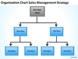 organization chart sales management strategy ppt business