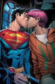 Pink kryptonite makes superman gay