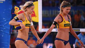 Led by reigning olympic champion laura ludwig and her partner margareta kozuch, three women's european beach volleyball teams advanced to the quarterfinals of the tokyo olympics after winning their round of 16 matches on sunday. Laura Ludwig Und Margareta Kozuch Scheitern In Katar Sport Sz De