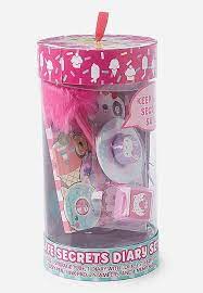 Sweet Critters Safe Secrets Diary Set Justice Girl School Supplies Fun Crafts For Kids Diy Crafts For Girls