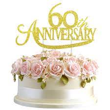 They mean strength, affection, and of course, beauty. Junucubo Gold Glitter 60th Anniversary Cake Topper Gold Glitter Cheers To 60 Years Sign 60th Birthday Party Wedding Anniversary Party Decorations Ideas Supplies Amazon In Home Kitchen