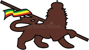 Lion Of Judah With A Rastafari Flag Waving Original Illustration Ad Rastafari Judah Lion Flag I Lion Of Judah Business Icons Vector Illustration