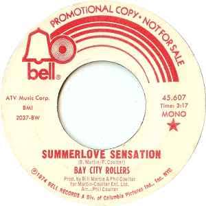 Bay City Rollers – Summerlove Sensation – Vinyl (7", 45 RPM + 5 more), 1974 [r4471043] | Discogs