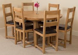 I also painted the room a light grey. Edmonton Solid Oak Extending Oval Dining Table With 6 Lincoln Solid Oak Dining Chairs Light Oak And Brown Leather