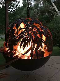 Fire Ball Pit By Whipps Designs Mt Beauty Victoria Garden Spheres Outdoor Decor Ball Pit