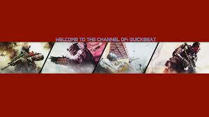 Feel free to send us. 2560x1440 Call Of Duty Youtube Banner By Quickbeat Youtube Banners Banner Logo Design Art