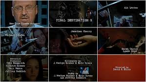 Final Destination 2 (2003) — Art of the Title