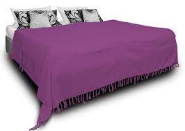 Diley bettdecke eva lila tagesdecke bettüberwurf set 260x260. Tagesdecke Bettuberwurf 220x240 Cm Lila Kaufland De