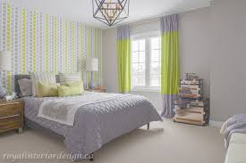 Lime green bedroom with wall painting decor lime green bedrooms. Lime Green Bedroom Modern Bedroom Toronto By Royal Interior Design Ltd Houzz
