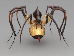 Zombie Spider Monster 3d Model 3ds Max Files Free Download Modeling 41168 On Cadnav Monster Creature Design Zombie