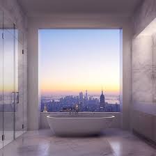 Rafael Vinoly S 432 Park Avenue To Become The Tallest Building In The Hemisphere Park Avenue Apartment 432 Park Avenue Beautiful Bathrooms