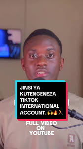 Jinsi Ya Account Ya TikTok Kama Umesahau Paswedi