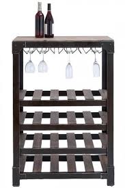 Madeline Wine Rack Free Standing Wine Rack Metal Wine Racks Industrial Style Furniture Homedecorators Vintage Wine Rack Rustic Vintage Decor Wine Rack