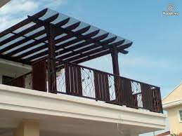 Pergola Awning Polycarbonate Roof Services Malaysia Pergola Roofing Services Balcony Roof