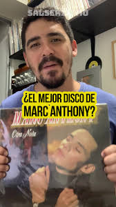 ¿El mejor disco de Marc Anthony? 💿 #fyp #disco #salsa #marcanthony  #marcanthonytiktok #salserisimo #salserisimoperu