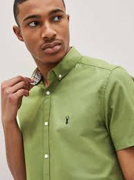 Buy NEXT Button Down Collar Short Sleeves Casual Shirt