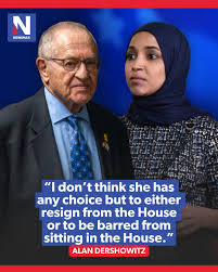 DERSHOWITZ PREDICTS EXIT: Alan Dershowitz told NEWSMAX that Rep. Ilhan Omar could still face criminal prosecution over a past marriage examined by federal investigators in 2016, predicting she would u