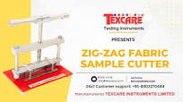 Swatch Cutter for Fabric, Rexine, Leather, Zig Zag Fabric Sample Cutter,  Fabric Swatch Cutting