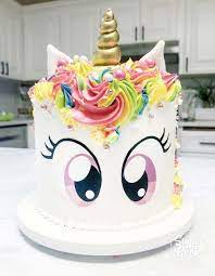 unicorn cake tutorial video free edible image printable recipe unicorn cake savoury cake cake