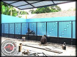 Pintu Pagar Lipat Minimalis Minimalis Rumah Dekorasi Rumah