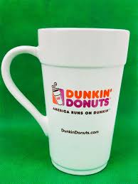 Dunkin Donuts 2013 America Runs On Dunkin Tall Ceramic 16 Oz Coffee Mug For Sale Online Dunkin 16 Oz Coffee Mugs Dunkin Donuts