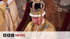 Moment HM King Charles III is crowned in Coronation ceremony - BBC ...