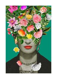 Find thousands of prints from modern artwork or vintage designs or make your own poster using our free design tool. Frida Floral 1 Poster Graphic Flowers Desenio Co Uk