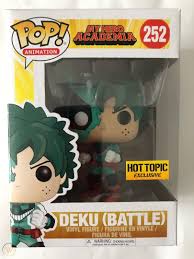A truth that midoriya izuku faces when he is harassed by his classmates with unique superpowers. My Hero Academia Deku Battle Hot Topic Exclusive Funko Pop Sold Out 1919725885