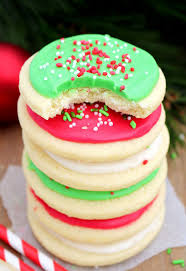 Christmas Sugar Cookies With Cream Cheese Frosting Recipe Christmas Sugar Cookies Sugar Cookies Cookies Recipes Chocolate Chip