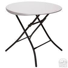 Round Personal Folding Table Lifetime 80230 Folding Tables Camping World Folding Table Table Home Decor