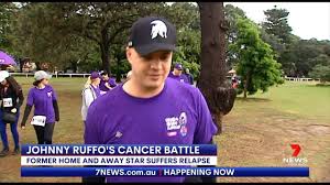 Home and away star johnny ruffo left fans shocked in november last year when he revealed with a heavy heart his brain cancer had returned following a week of seizures and excruciating headaches. 7news Sydney Former Home And Away Star Johnny Ruffo Has Facebook