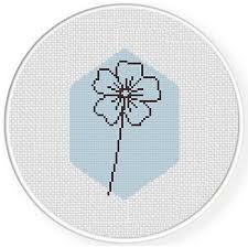 Making patterns is half the fun of cross stitch, so you're onto a good start. Flower Hexagon Cross Stitch Pattern Daily Cross Stitch