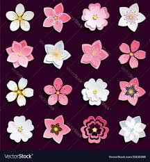 Set Of Cherry Blossom Sakura Flowers Vector Image On Vectorstock Cherry Blossom Drawing Sakura Flower Flower Icons Creating tree drawings is an entertaining exercise because you have the opportunity to add your own touch as you interpret individual characteristics of to this day, i love drawing trees just like this one because it is a flexible subject. pinterest