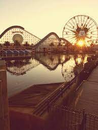 Roller Coaster By The Water Disneyland California Adventure Disneyland California Disney California Adventure