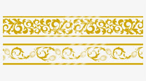 Border design in gold, hd png download. Transparent Gold Lace Clipart Gold Border Design Png Png Download Kindpng
