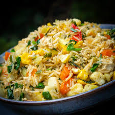 Egg  Fried Rice with Mixed Veggies - Kids Favorite