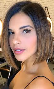 Bob haircuts are timeless and classic, and never go out of fashion. Best Hair Colours To Look Younger Bob Haircut With Ombre Caramel