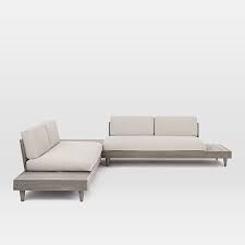 Portside Outdoor Low 3 Piece L Shaped Sectional W Corner Coffee Table Is your room suited to a sofa and loveseat combination or would a sectional couch work better for the space?