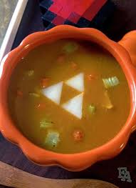 Fiction Food Cafe Pumm S Pumpkin Soup The Legend Of Zelda Skyward Sword Pumpkin Soup Geek Food Skyrim Food