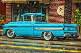 This 1966 fleetside comes with a 283 c.i. 1959 Chevrolet Apache 3100 Fleetside Pickup Truck Photograph By Gestalt Imagery